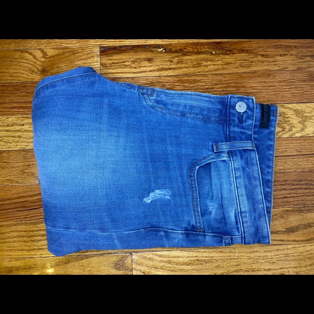 Blue Jeans with stressing